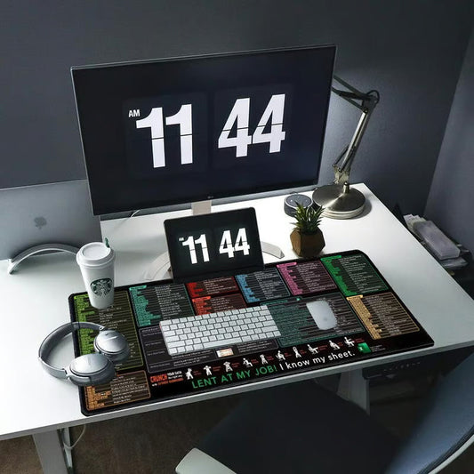 🖥️ PODKŁADKA BIUROWA Z SKRÓTAMI KLAWISZOWYMI – EFEKTYWNOŚĆ + WYGODA + TRWAŁOŚĆ! ✨