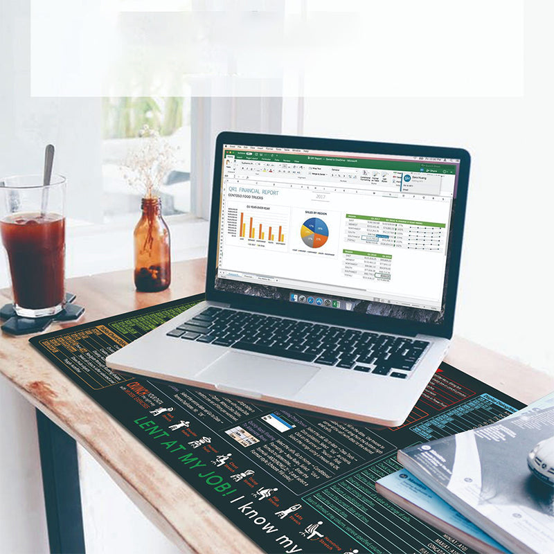 🖥️ PODKŁADKA BIUROWA Z SKRÓTAMI KLAWISZOWYMI – EFEKTYWNOŚĆ + WYGODA + TRWAŁOŚĆ! ✨