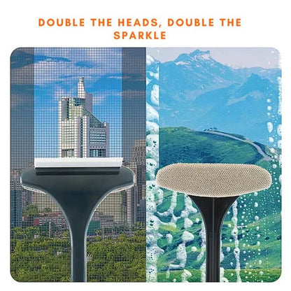 ✨ Promocja 50%🔥Dwugłowicowe narzędzie do mycia okien