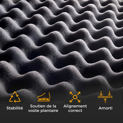 Wygodne klapki letnie z grubą podeszwą