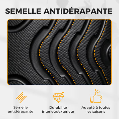 Wygodne klapki letnie z grubą podeszwą