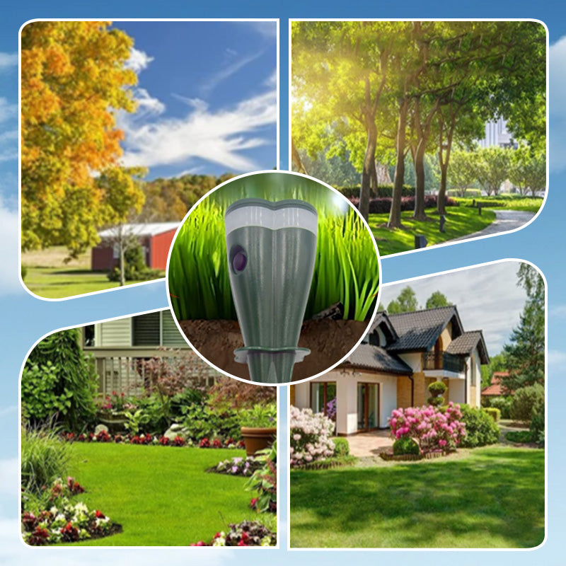 🐁🐦Wodoodporny odstraszacz kretów zasilany energią słoneczną💯