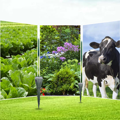 🐁🐦Wodoodporny odstraszacz kretów zasilany energią słoneczną💯