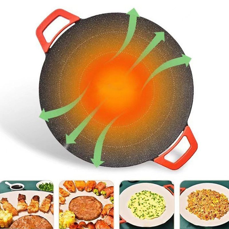 ⏳Oferta specjalna ograniczona czasowo⏰Elektryczna patelnia grillowa do użytku w pomieszczeniach, z powłoką nieprzywierającą🍳