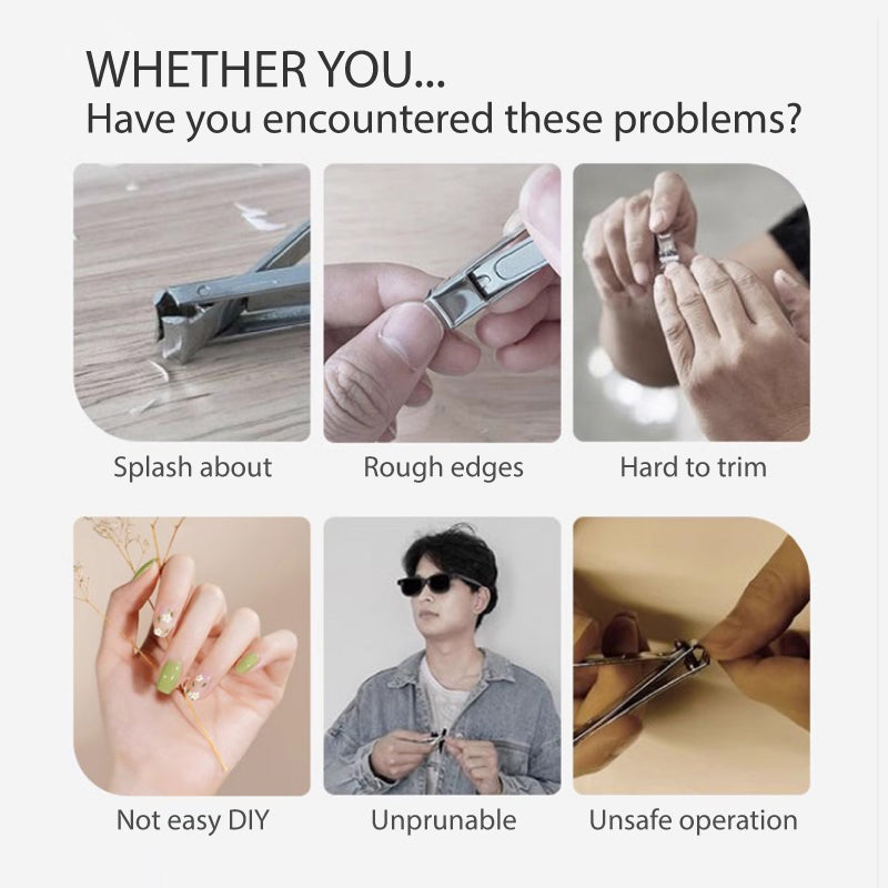 ✨ Elektryczne obcinaczki do paznokci — bezpieczne i łatwe w użyciu! ✨