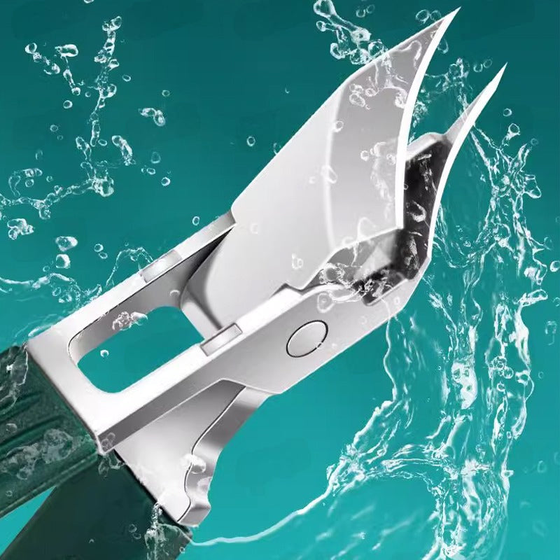 🔥 Odporne na zachlapanie nożyczki do paznokci o ściętym pod kątem 25° ostrzu, zestaw 3 szt.