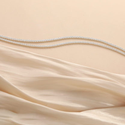 💜OSTATNI DZIEŃ - KUP 1 RABAT 1 GRATIS 💜 Delikatna, warstwowa, wodoodporna bransoletka na kostkę