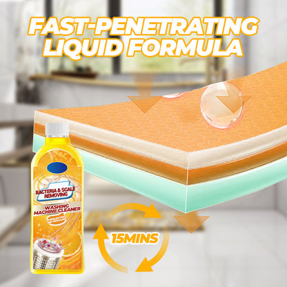 Środek czyszczący do pralek usuwający bakterie i kamień