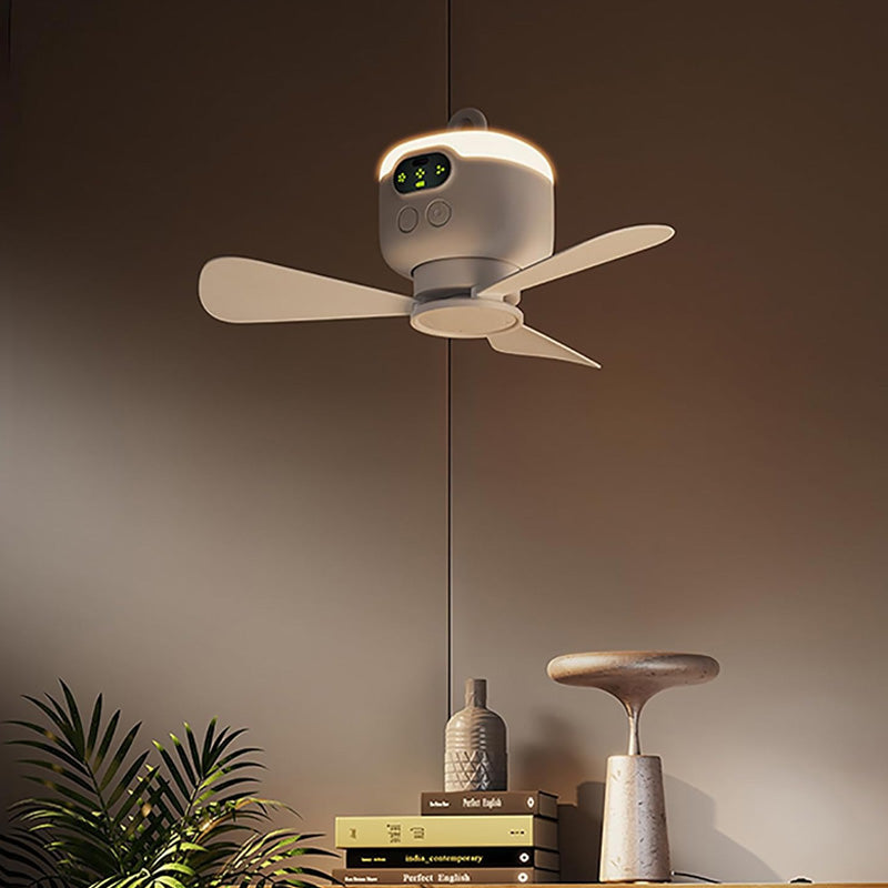 ⏳Ograniczona czasowo zniżka 50%⏰Wentylator sufitowy z akumulatorem i oświetleniem LED 🌬️✨