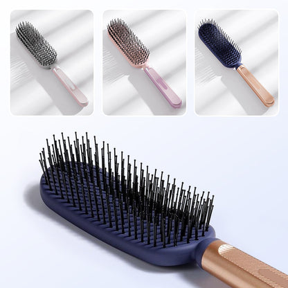 Przenośny puszysty masaż wygładzający grzebień