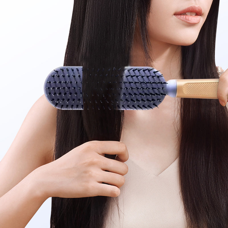 Przenośny puszysty masaż wygładzający grzebień