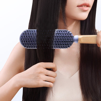 Przenośny puszysty masaż wygładzający grzebień