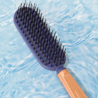 Przenośny puszysty masaż wygładzający grzebień