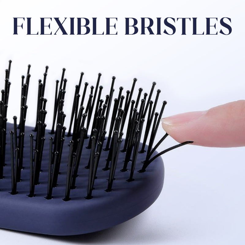 Przenośny puszysty masaż wygładzający grzebień