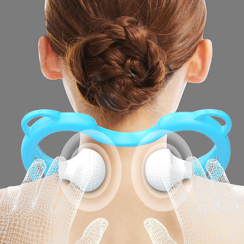 Manual Cervical Spine Massager Clip for Pain Relief