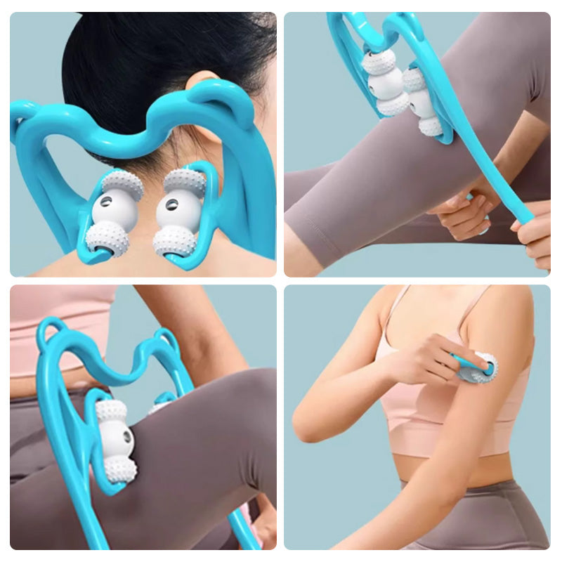 Manual Cervical Spine Massager Clip for Pain Relief