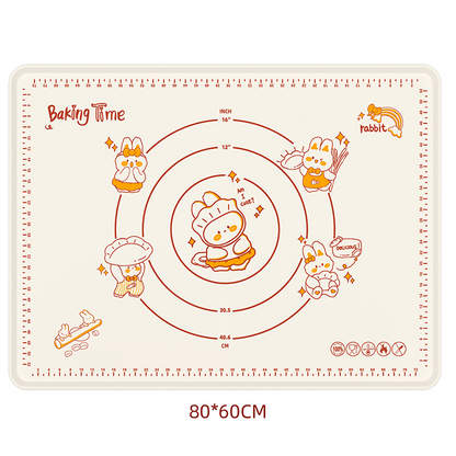 💥 Silikonowa mata nieprzywierająca do ciasta