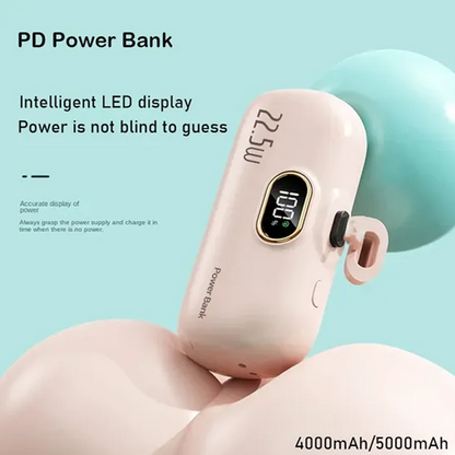 🔋 Mini power bank 5000mAh – 50% ZNIŻKI! ⚡✨NOWOŚĆ! OFERTA LIMITOWANA!Kompaktowy, lekki i wydajny-Idealny do kieszeni, torebki i plecaka. Zawsze gotowy, gdy potrzebujesz energii! 📱