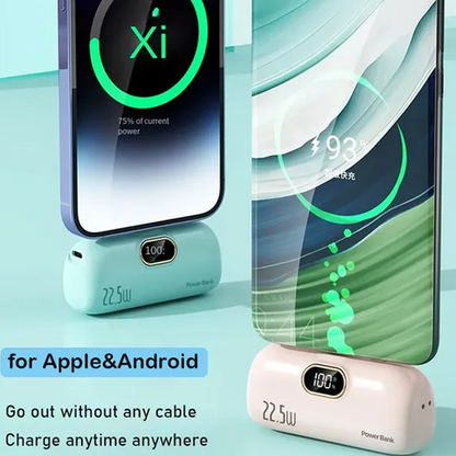 🔋 Mini power bank 5000mAh – 50% ZNIŻKI! ⚡✨NOWOŚĆ! OFERTA LIMITOWANA!Kompaktowy, lekki i wydajny-Idealny do kieszeni, torebki i plecaka. Zawsze gotowy, gdy potrzebujesz energii! 📱