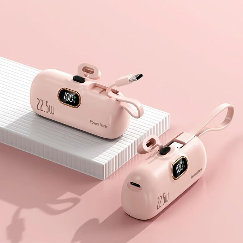 🔋 Mini power bank 5000mAh – 50% ZNIŻKI! ⚡✨NOWOŚĆ! OFERTA LIMITOWANA!Kompaktowy, lekki i wydajny-Idealny do kieszeni, torebki i plecaka. Zawsze gotowy, gdy potrzebujesz energii! 📱