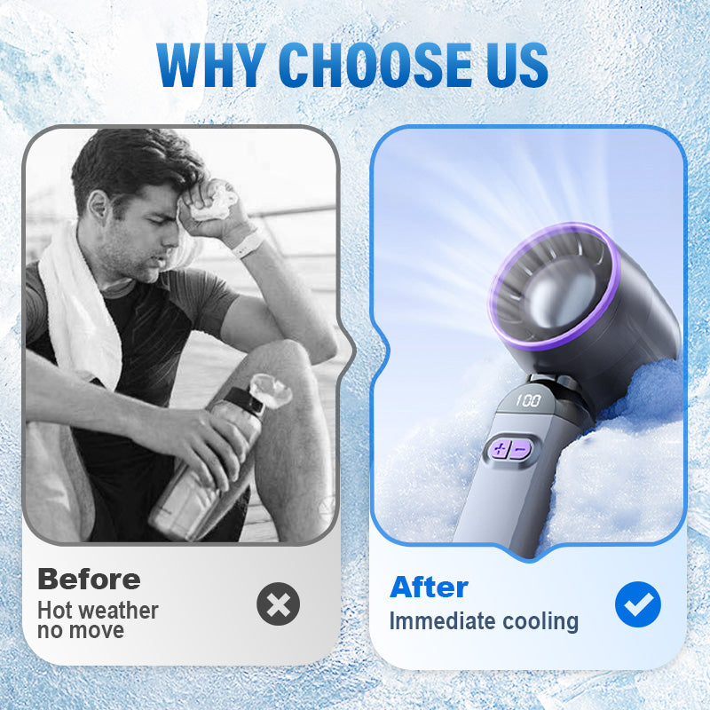 🔥Przenośny ręczny wentylator turbo