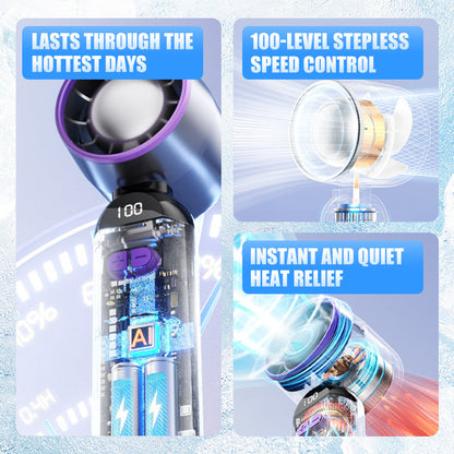 🔥Przenośny ręczny wentylator turbo