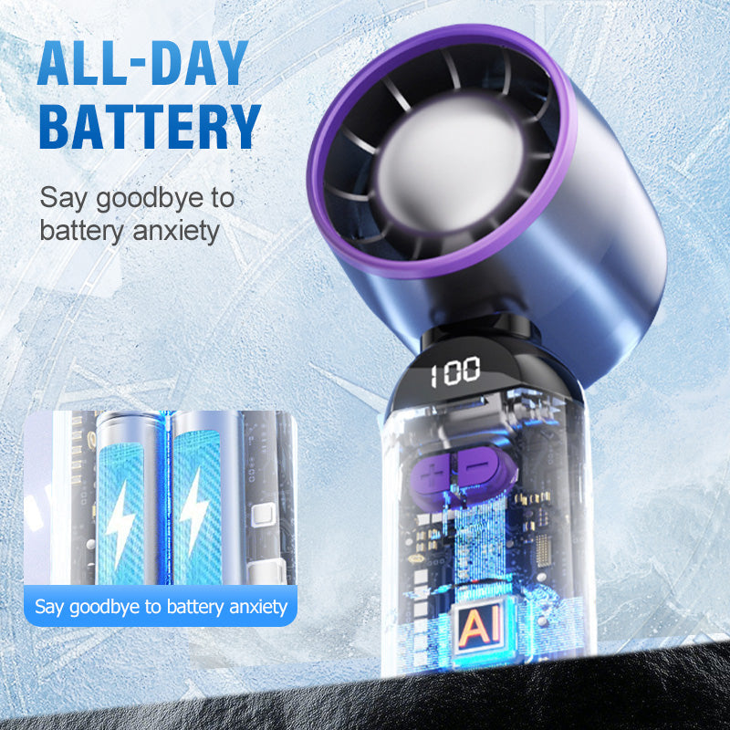 🔥Przenośny ręczny wentylator turbo