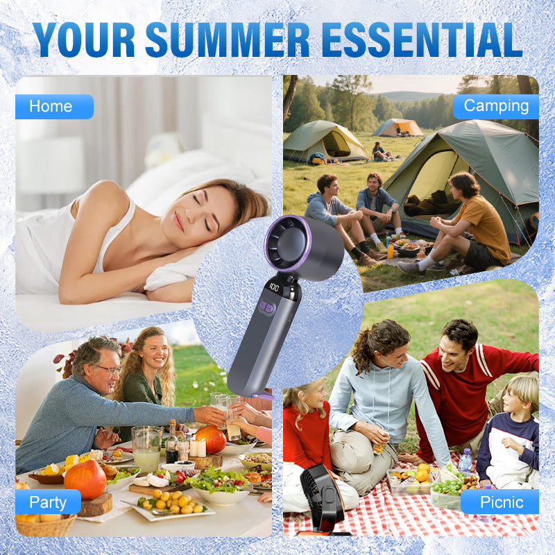 🔥Przenośny ręczny wentylator turbo