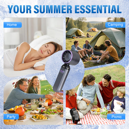 🔥Przenośny ręczny wentylator turbo