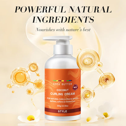 Odżywcza odżywka do włosów kręconych bez spłukiwania