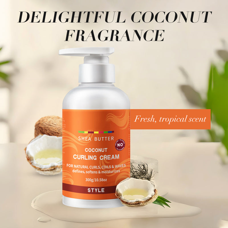 Odżywcza odżywka do włosów kręconych bez spłukiwania