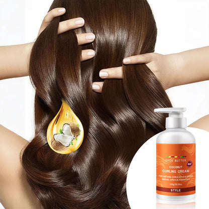 Odżywcza odżywka do włosów kręconych bez spłukiwania