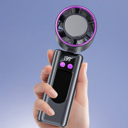 ⏰ 50% TANIEJ! 🎁 Przenośna, Ręczna i Składana Bezgłośna Wentylator Chłodzący – Chłód Gdziekolwiek Jesteś! 🌬️✨