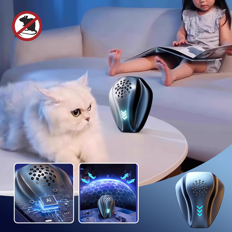 【🔥Kup 1 i otrzymaj 1 gratis】🐁🦟Odstraszacz gryzoni AI Smart Sonic Pulse