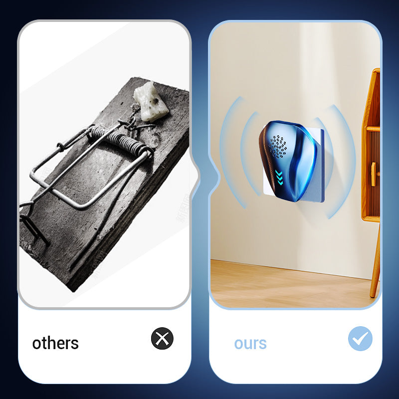 【🔥Kup 1 i otrzymaj 1 gratis】🐁🦟Odstraszacz gryzoni AI Smart Sonic Pulse