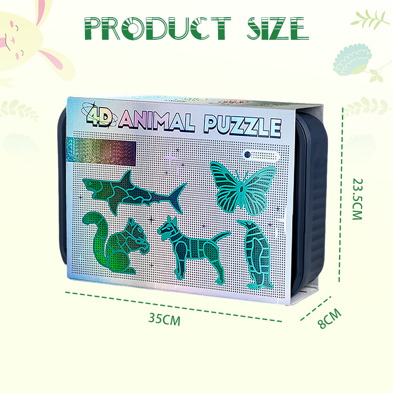 🎉Zabawki do składania owadów i zwierząt dla dzieci