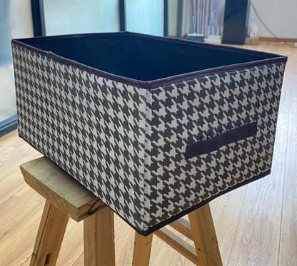 📦 Składane Pudełko na Ubrania do Przechowywania - Wzmocniona Konstrukcja, Uchwyty - Oszczędność Miejsca, Łatwa Organizacja Twojej Garderoby!