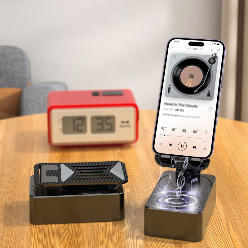 🔥📱Wybór prezentu – 3 w 1 – bezprzewodowy głośnik Bluetooth, stacja ładująca, podstawka pod telefon