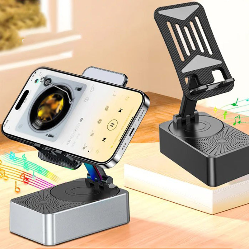 🔥📱Wybór prezentu – 3 w 1 – bezprzewodowy głośnik Bluetooth, stacja ładująca, podstawka pod telefon