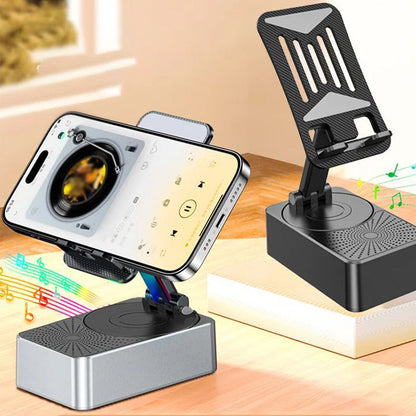 🔥📱Wybór prezentu – 3 w 1 – bezprzewodowy głośnik Bluetooth, stacja ładująca, podstawka pod telefon