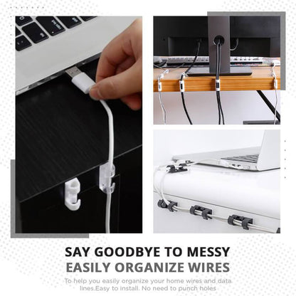 ⏳Time-Limited Special⏰🔌 Cable Organizer Clips – Tidy & Tangle-Free