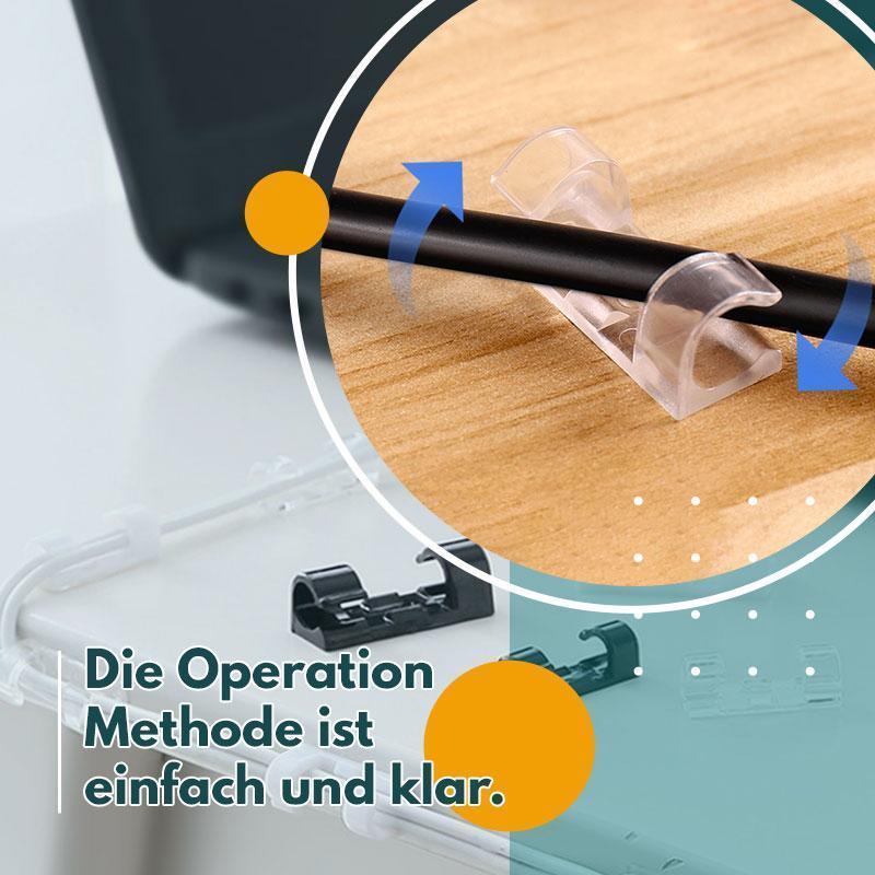 ⏳Time-Limited Special⏰🔌 Cable Organizer Clips – Tidy & Tangle-Free