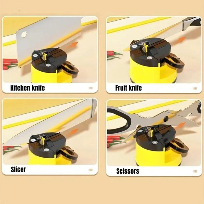 🔥Mini ostrzałka do noży z przyssawką💯