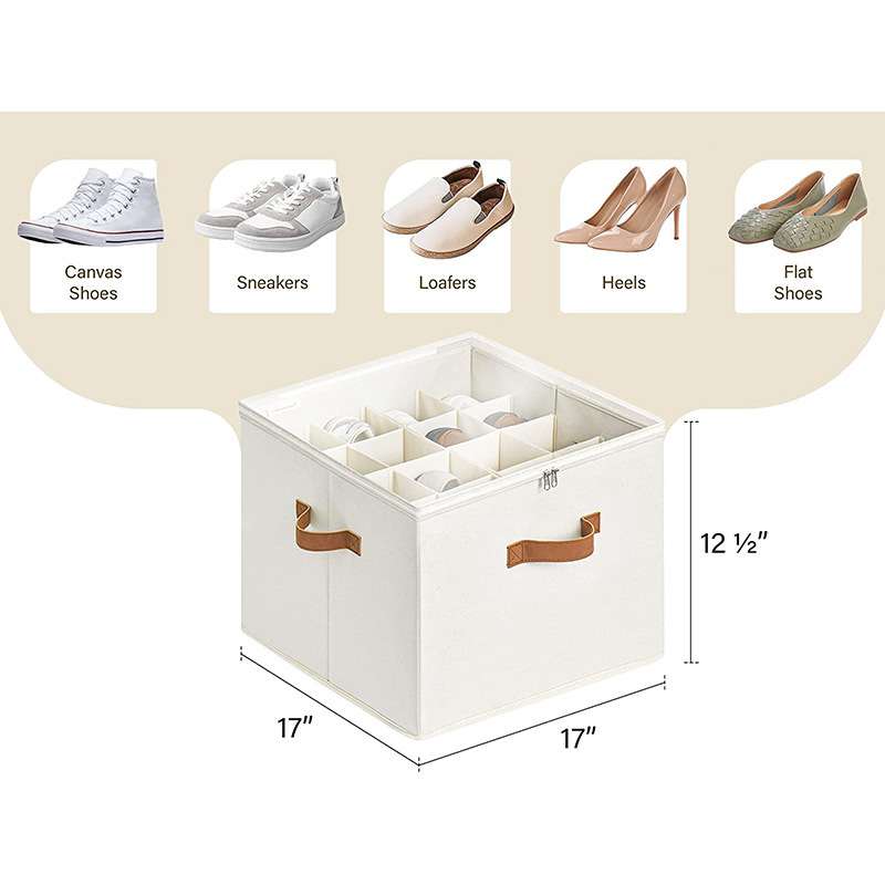 ⏰ 50% TANIEJ! 💥 Organizer na Buty z Tkaniny – Praktyczne Pudełko do Przechowywania! 👟✨