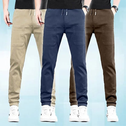 👖 Letnie spodnie męskie – 50% ZNIŻKI! OFERTA LIMITOWANA!💪✨ Luźny, elastyczny krój, chłodna przewiewna tkanina, 6 praktycznych kieszeni i wodoodporność – idealne na lato, do pracy i na co dzień. ☀️💧