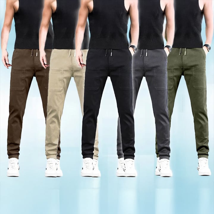 👖 Letnie spodnie męskie – 50% ZNIŻKI! OFERTA LIMITOWANA!💪✨ Luźny, elastyczny krój, chłodna przewiewna tkanina, 6 praktycznych kieszeni i wodoodporność – idealne na lato, do pracy i na co dzień. ☀️💧