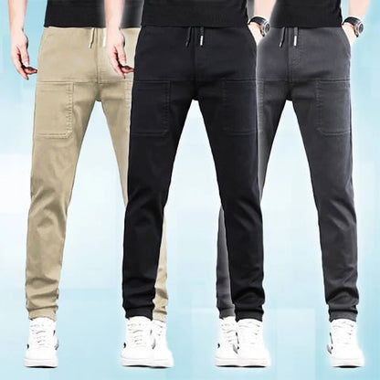 👖 Letnie spodnie męskie – 50% ZNIŻKI! OFERTA LIMITOWANA!💪✨ Luźny, elastyczny krój, chłodna przewiewna tkanina, 6 praktycznych kieszeni i wodoodporność – idealne na lato, do pracy i na co dzień. ☀️💧