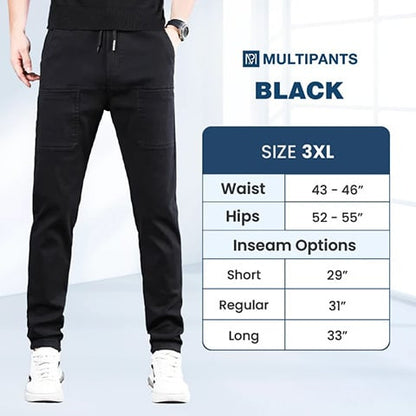 👖 Letnie spodnie męskie – 50% ZNIŻKI! OFERTA LIMITOWANA!💪✨ Luźny, elastyczny krój, chłodna przewiewna tkanina, 6 praktycznych kieszeni i wodoodporność – idealne na lato, do pracy i na co dzień. ☀️💧