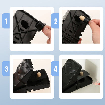 💥Wielokrotnego użytku pułapka na szczury z wysoce czułym mechanizmem wyzwalającym