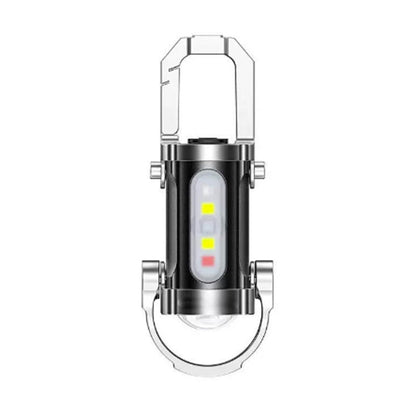 🔦 Latarka brelokowa z akumulatorem – 300 lumenów, ładowanie USB-C oraz kompaktowa, niezniszczalna konstrukcja do noszenia na co dzień (EDC)